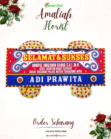 Papan Bunga Ucapan Selamat Ulujadi